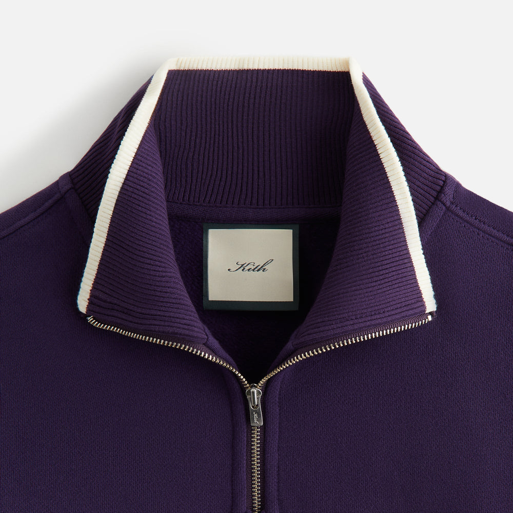 Kith Women Hunter II Script Quarter Zip - Nightshade | Kith Nightshade