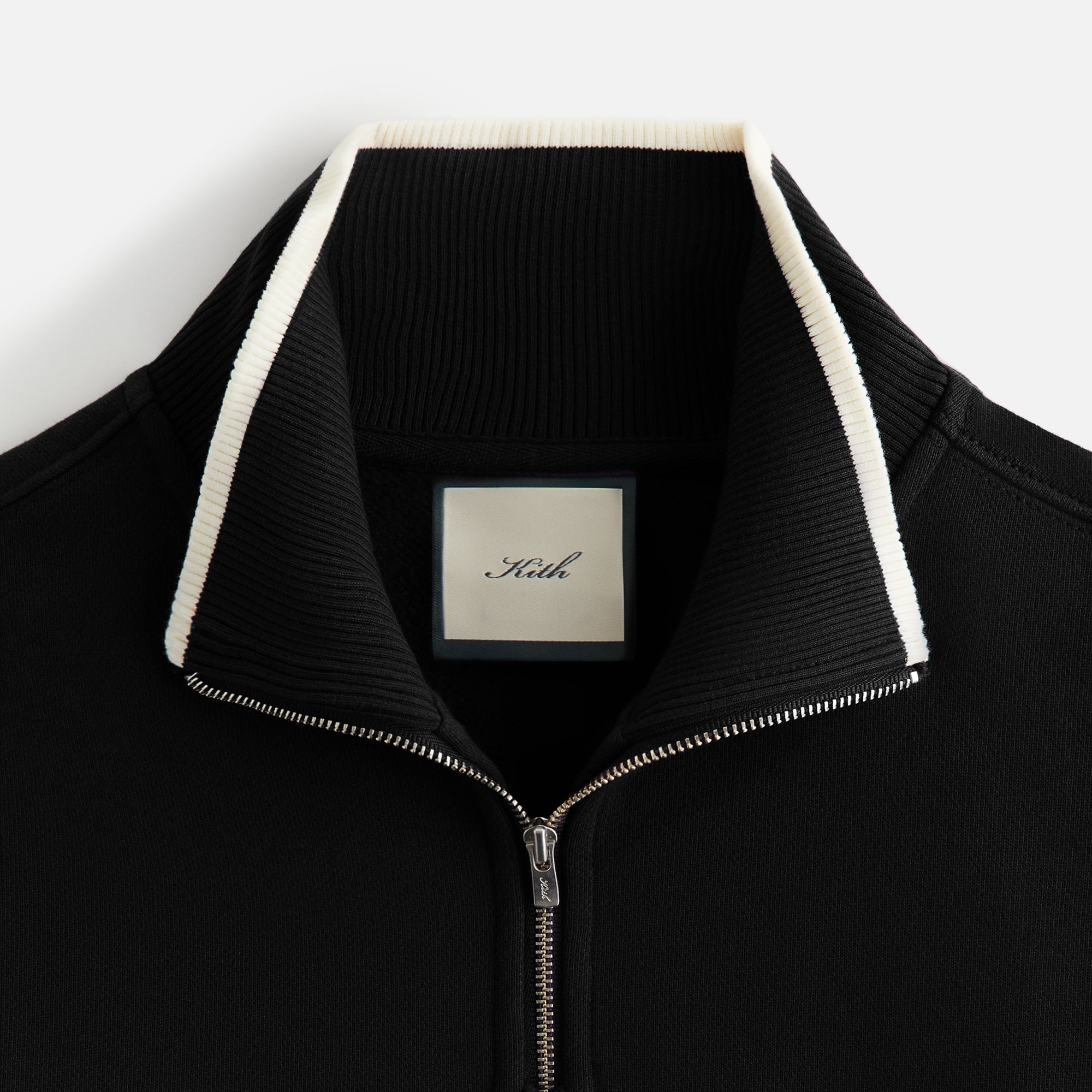 Kith Women Hunter II Script Quarter Zip - Black | Kith Black