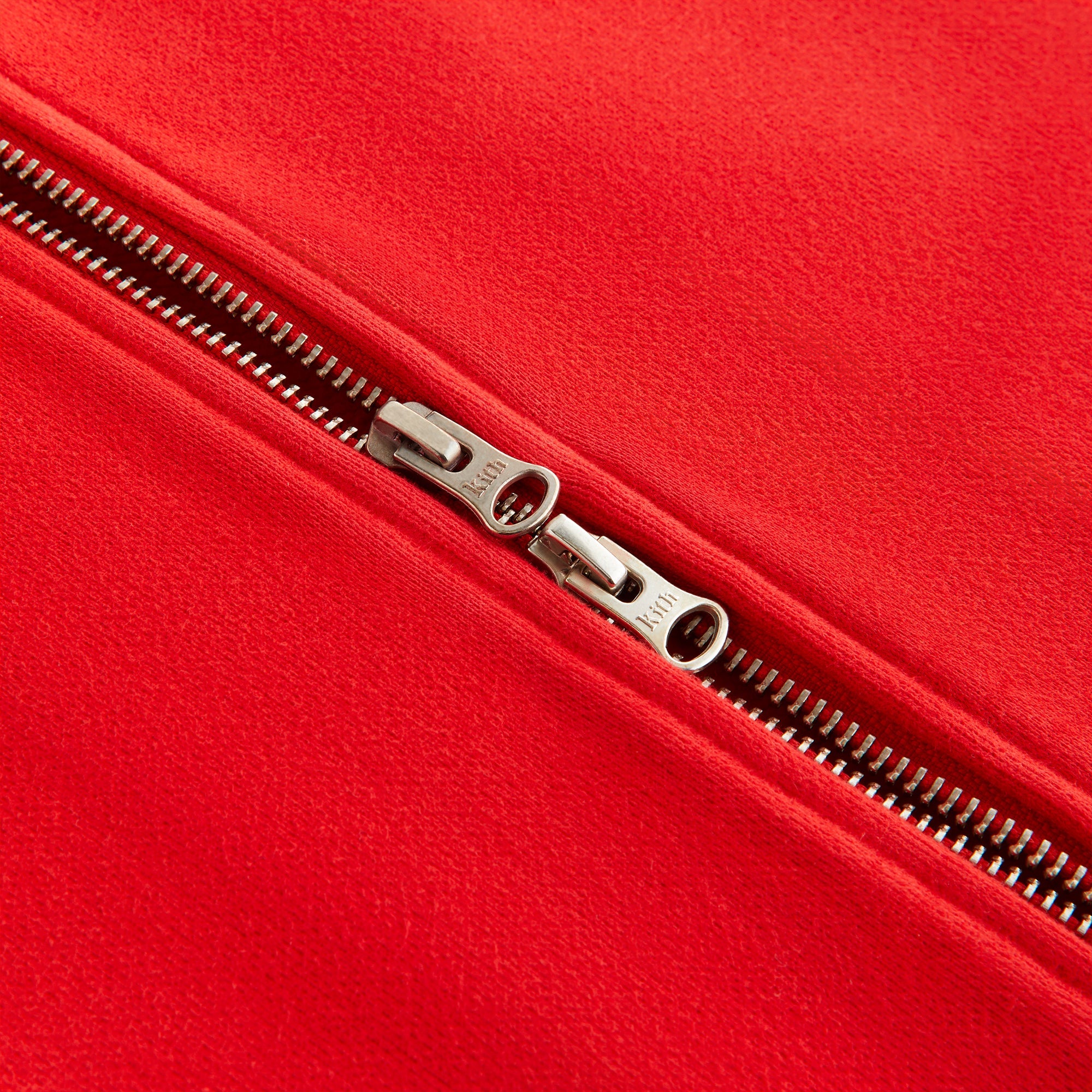 Kith Women Tanner Sueded Hoodie - Cinnabar | Kith Cinnabar