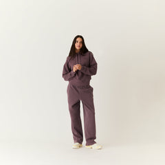 Kith Women Jane II Hoodie - Ash Violet | Kith Ash Violet