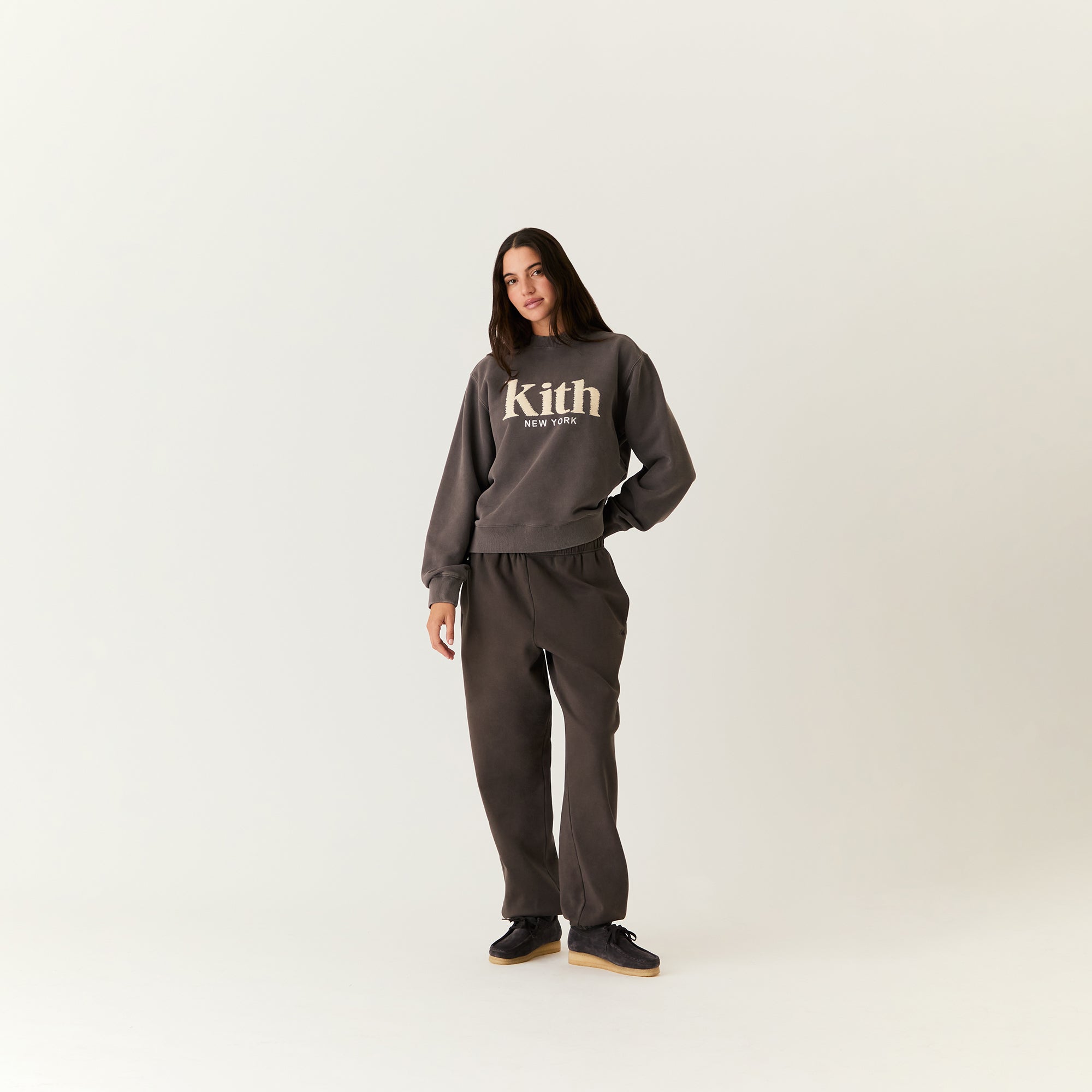Kith Women Chelsea III Sweatpant - Hematite | Kith Hematite