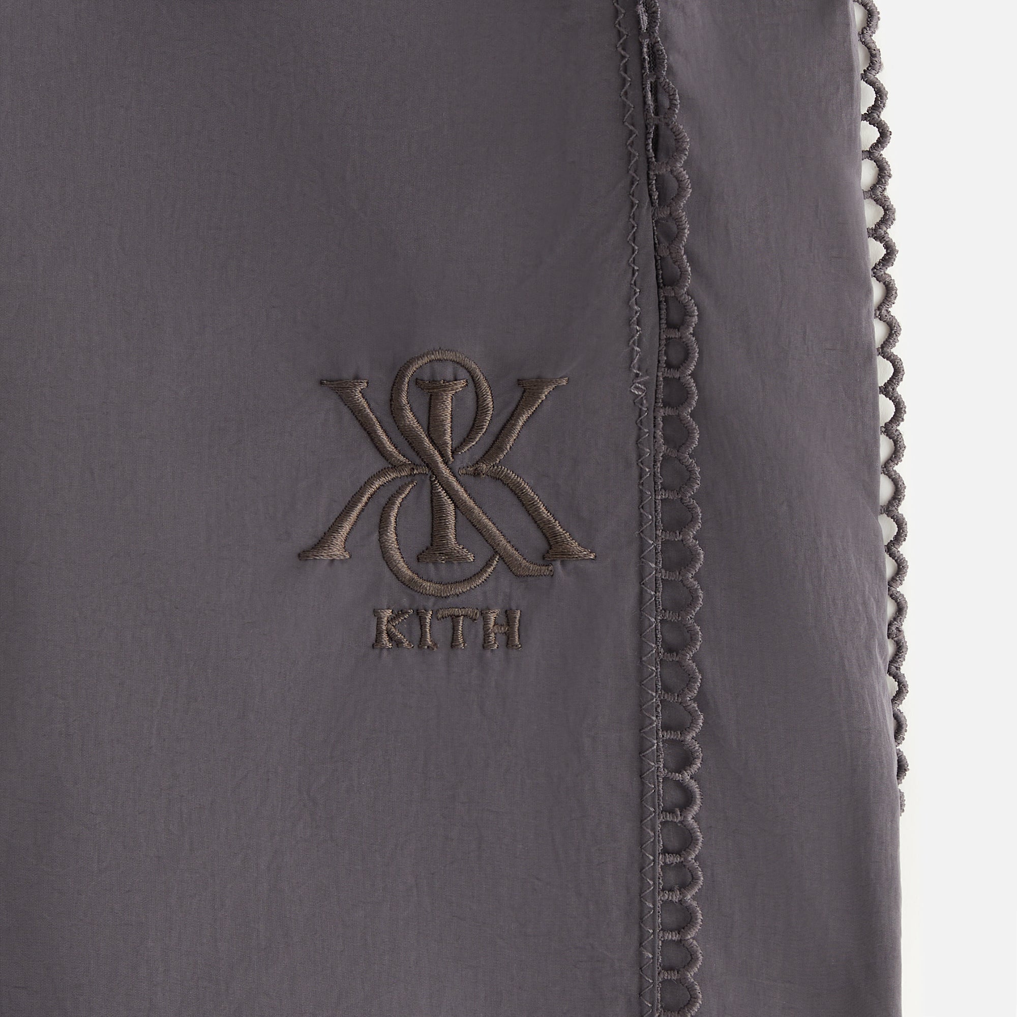 Kith Women Azariah Seamed Track Bottoms - Phantom Grey | Kith Phantom Grey