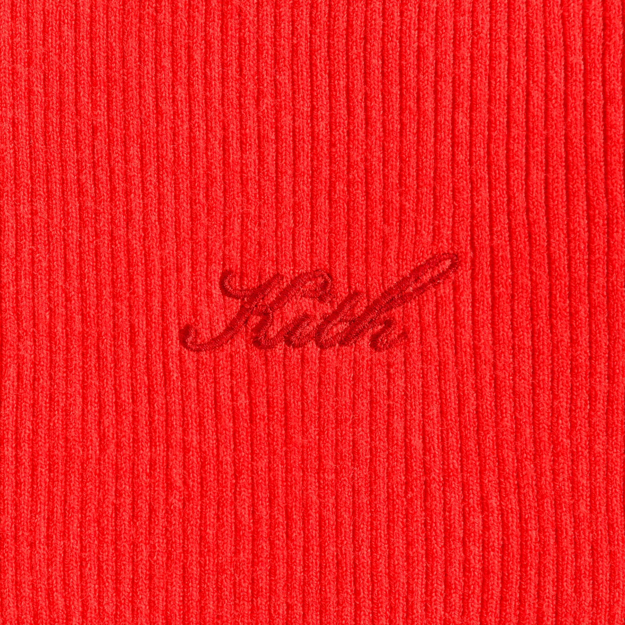 Kith Women Mulberry Rib Dress - Cinnabar | Kith Cinnabar