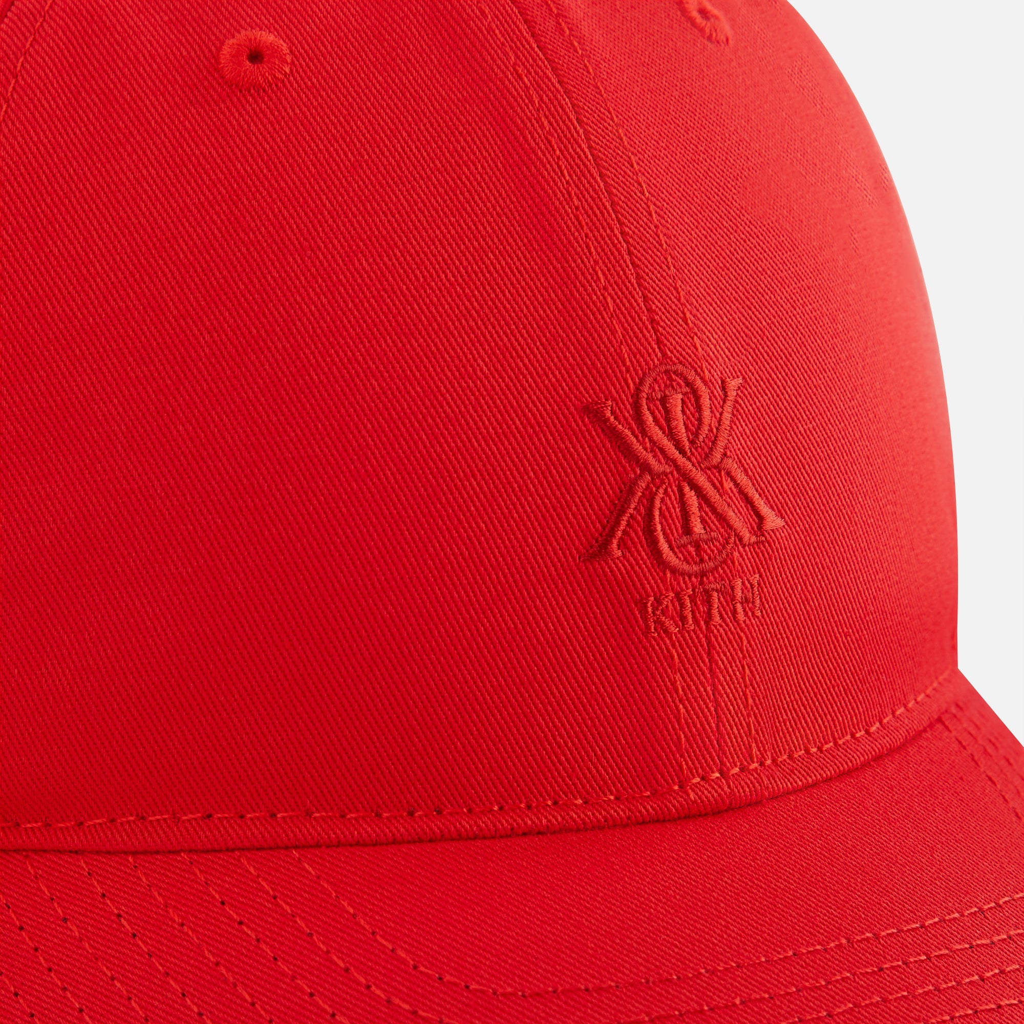 Kith Women Crest Embroidered Classic Cap - Cinnabar | Kith Cinnabar