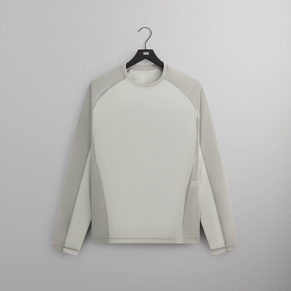 Kith Panelled Donovan Tee - Tin | Kith Tin
