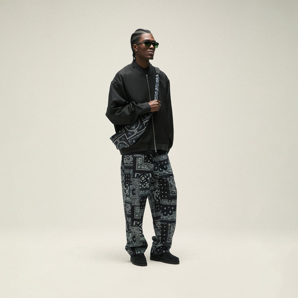 Kith Double Weave Avery Bomber Jacket - Black | Kith Black