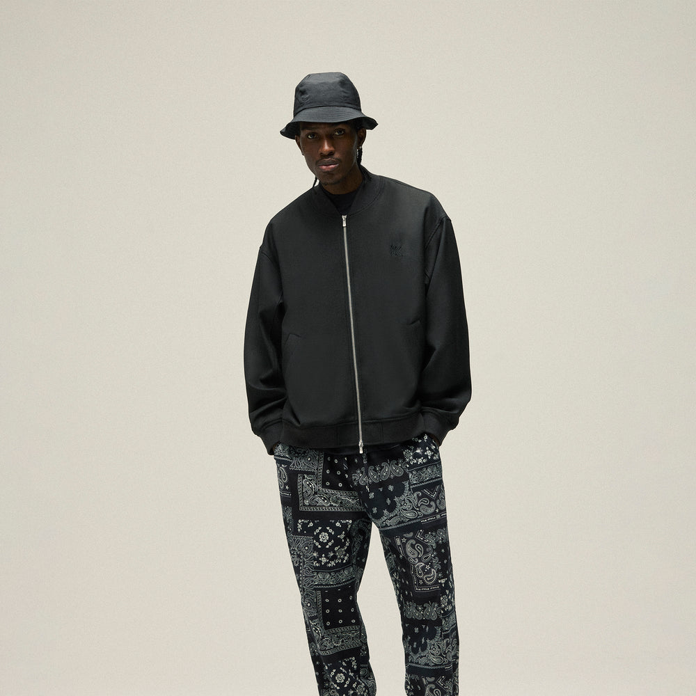 Kith Double Weave Avery Bomber Jacket - Black | Kith Black