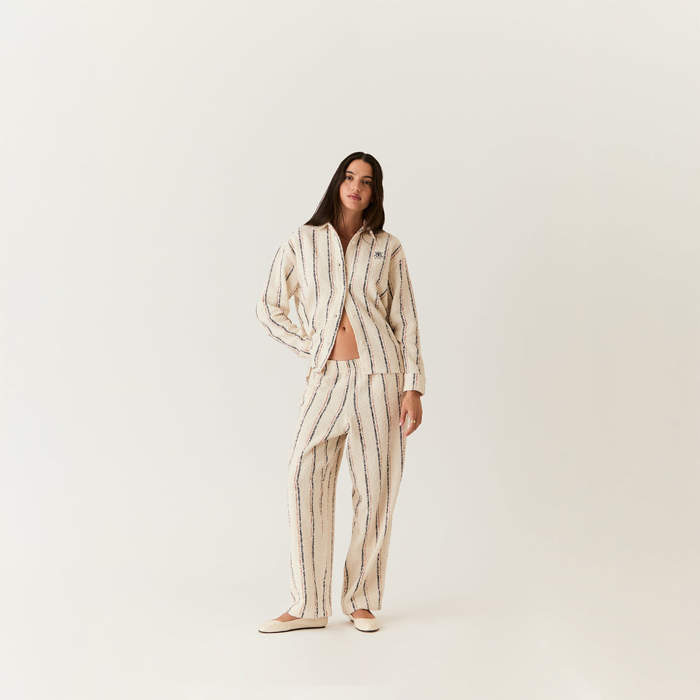Kith Women Ava Boucle Track Pant - Whisper | Kith Whisper