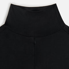 Kith Women Alexis Zip Front Bodysuit - Black | Kith Black