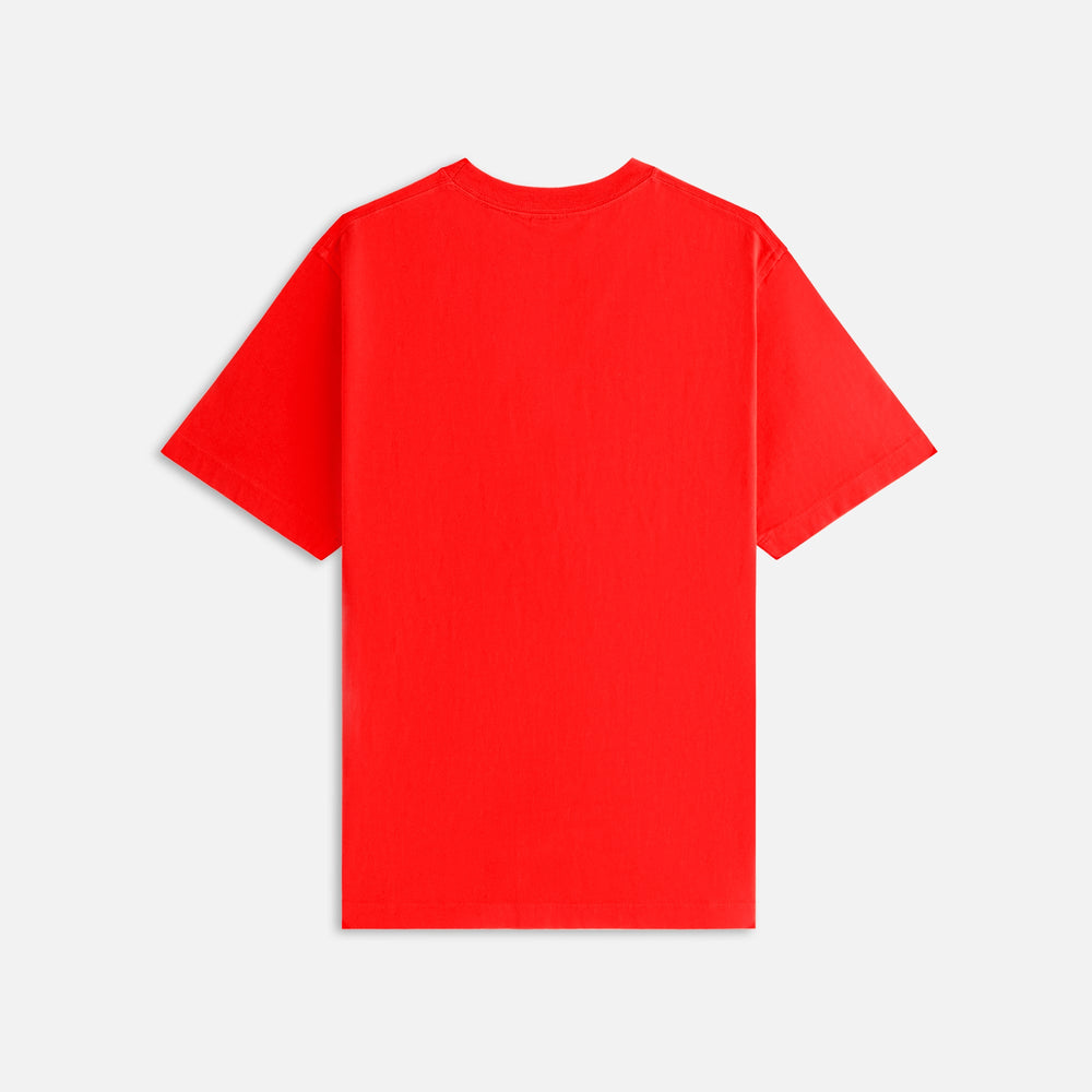 Kith Women Nia II Sueded Tee - Cinnabar | Kith Cinnabar