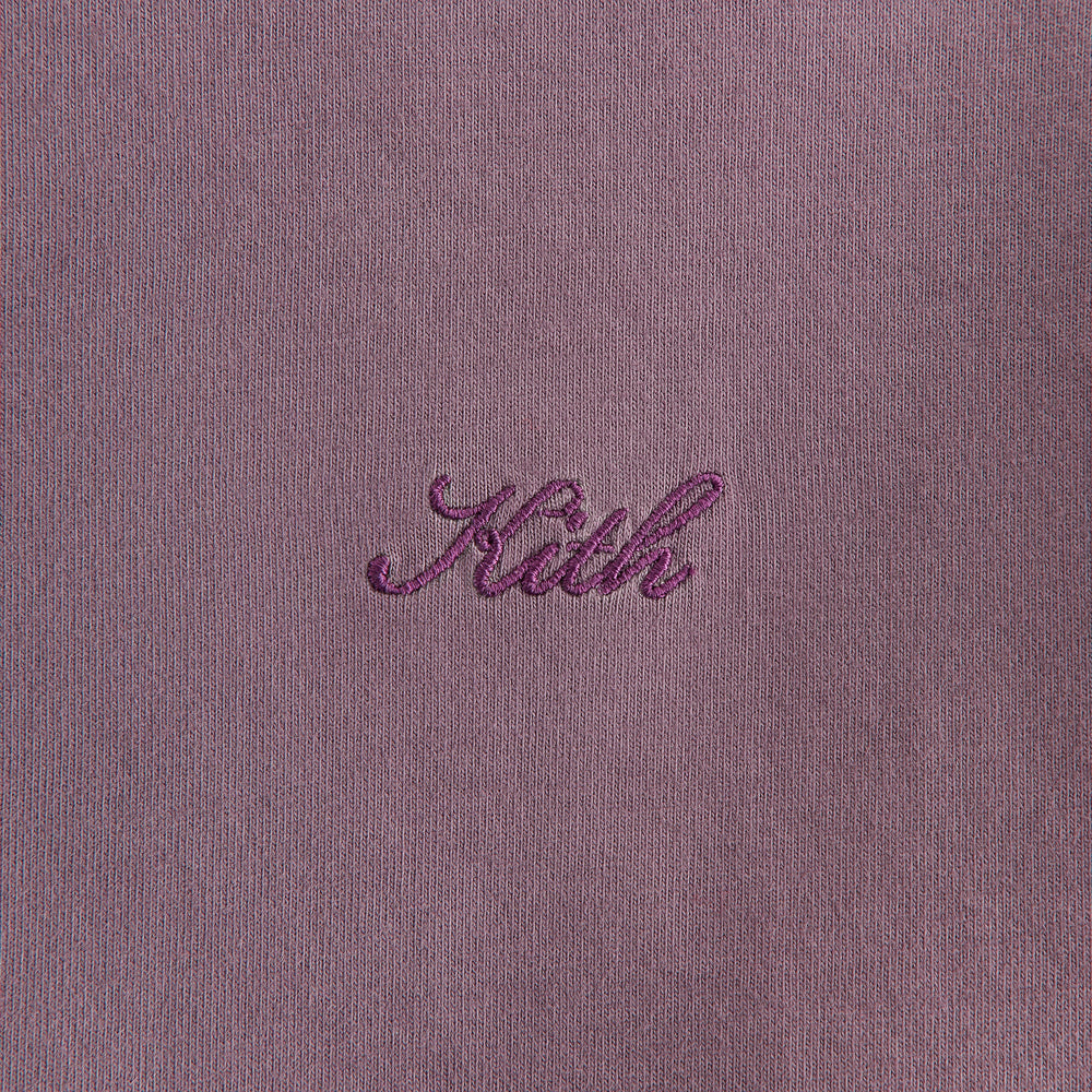 Kith Women Jasper Sueded Long Sleeve - Ash Violet | Kith Ash Violet