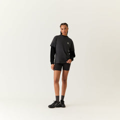 Kith Women Bryden Waffle Long Sleeve - Black | Kith Black