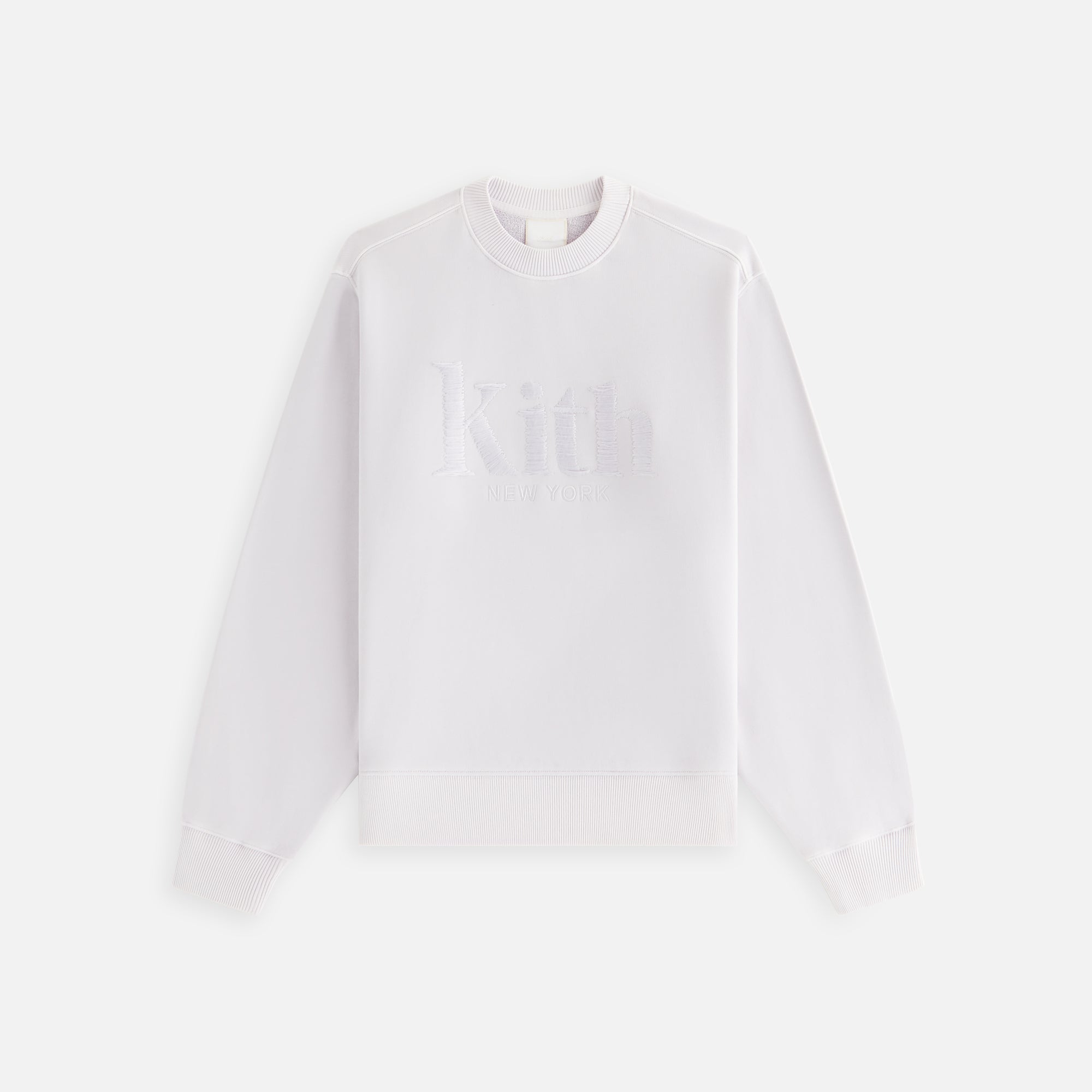 Kith Women Ashwin Sueded New York Crewneck - Echo | Kith Echo