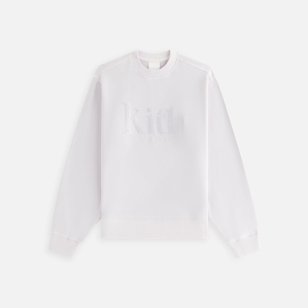 Kith Women Ashwin Sueded New York Crewneck - Echo | Kith Echo