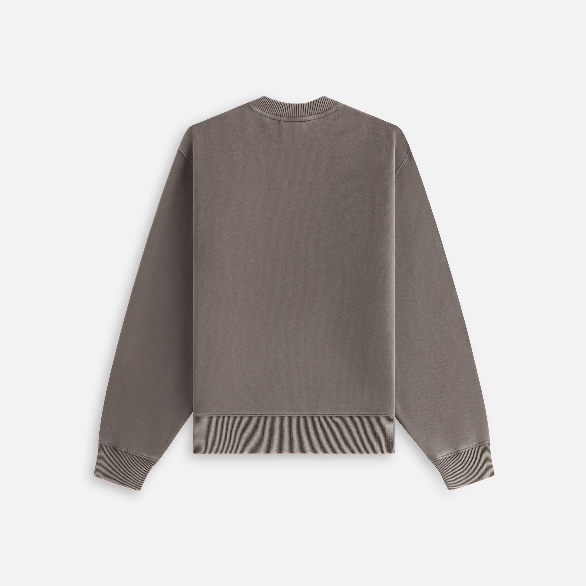 Kith Women Ashwin Sueded New York Crewneck - Hematite | Kith Hematite