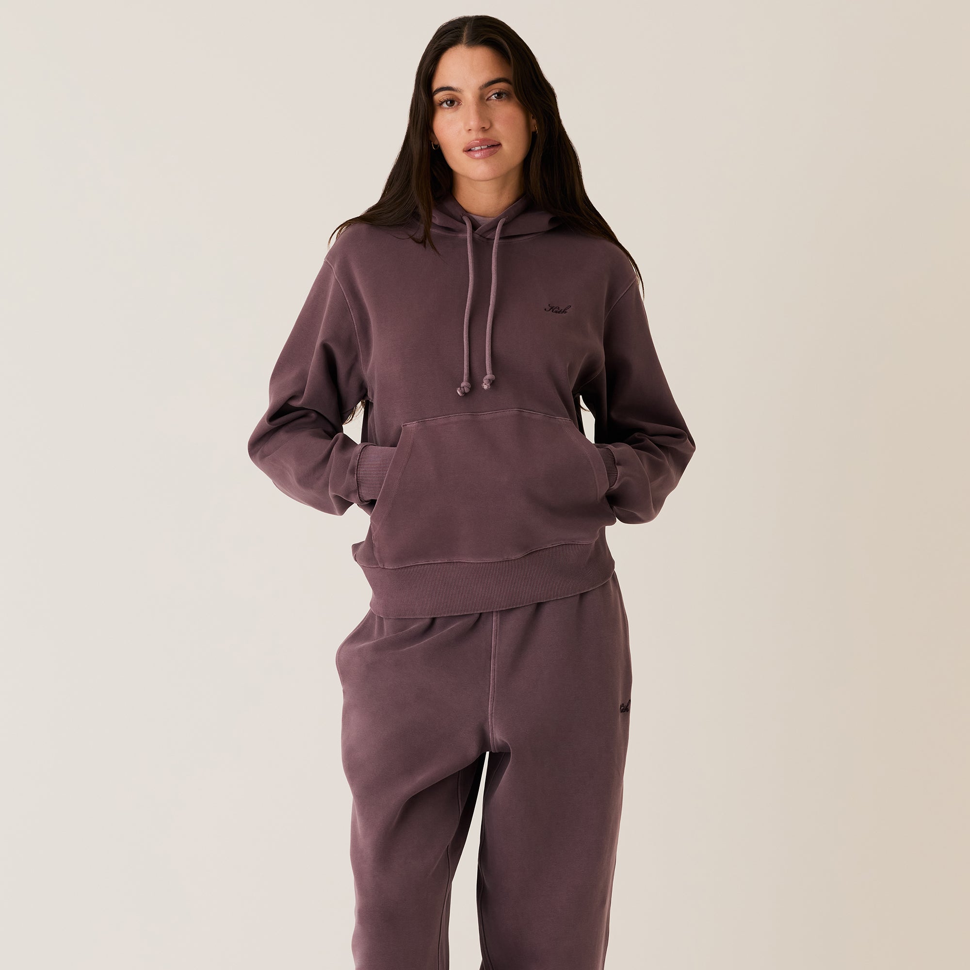 Kith Women Ava Track Pant - Ash Violet | Kith Ash Violet