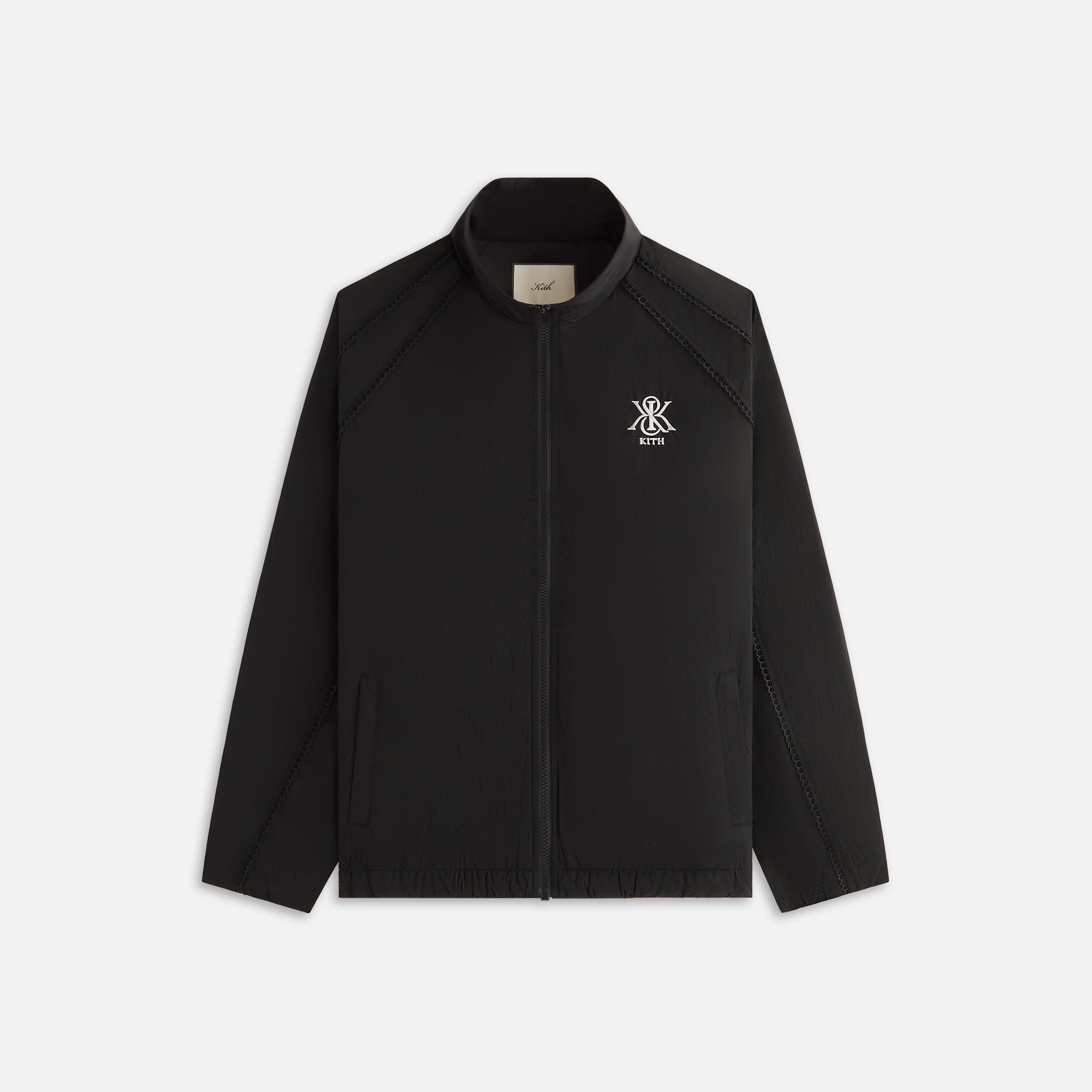 Kith Women Azariah Seamed Track Jacket - Black | Kith Black