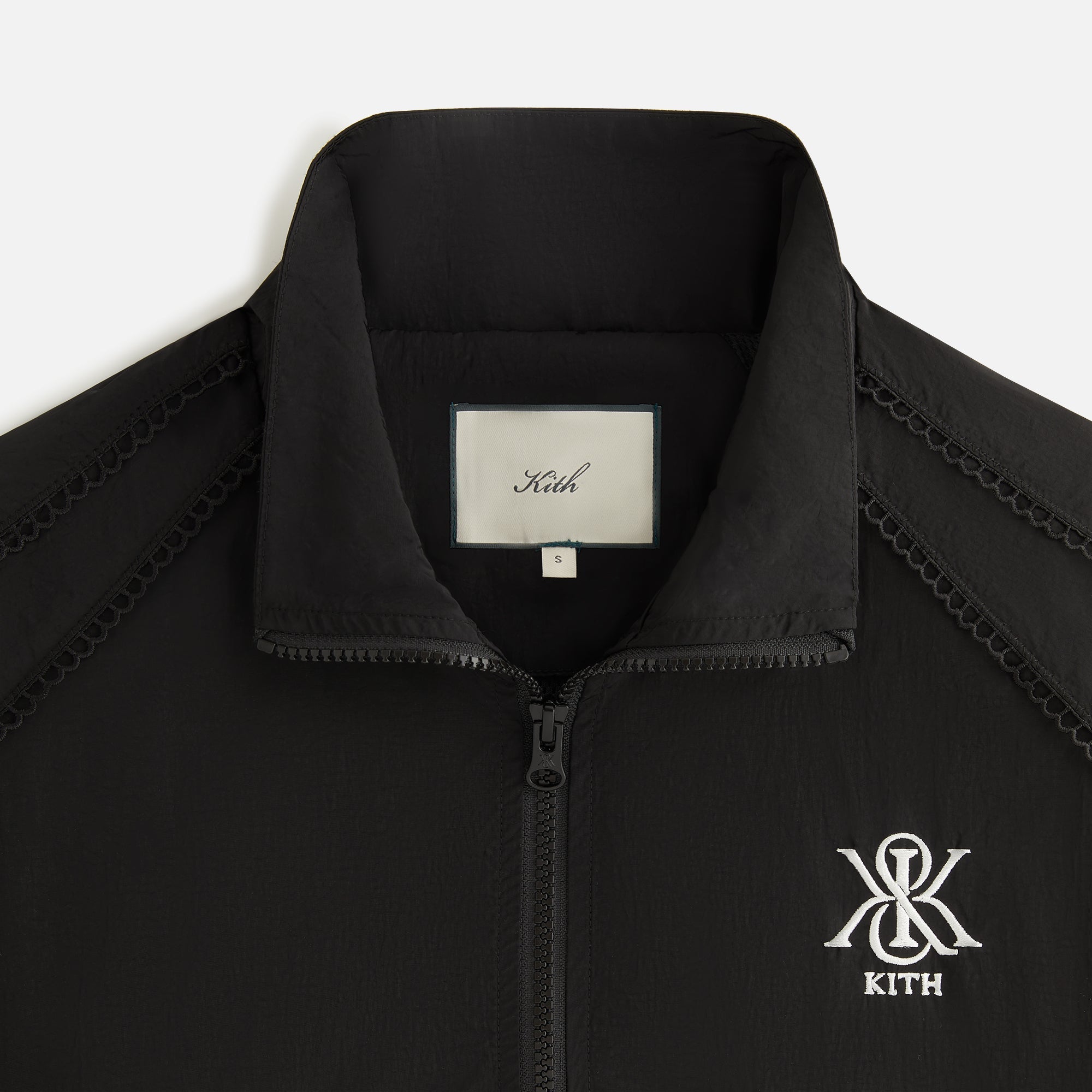 Kith Women Azariah Seamed Track Jacket - Black | Kith Black