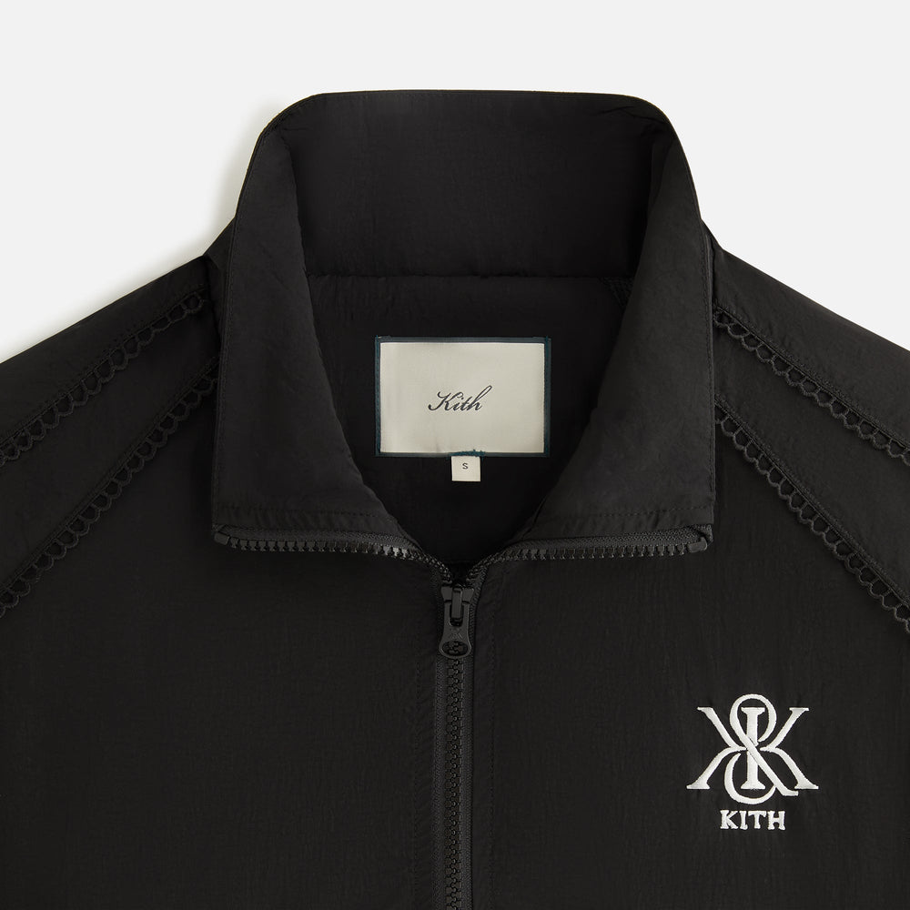 Kith Women Azariah Seamed Track Jacket - Black | Kith Black