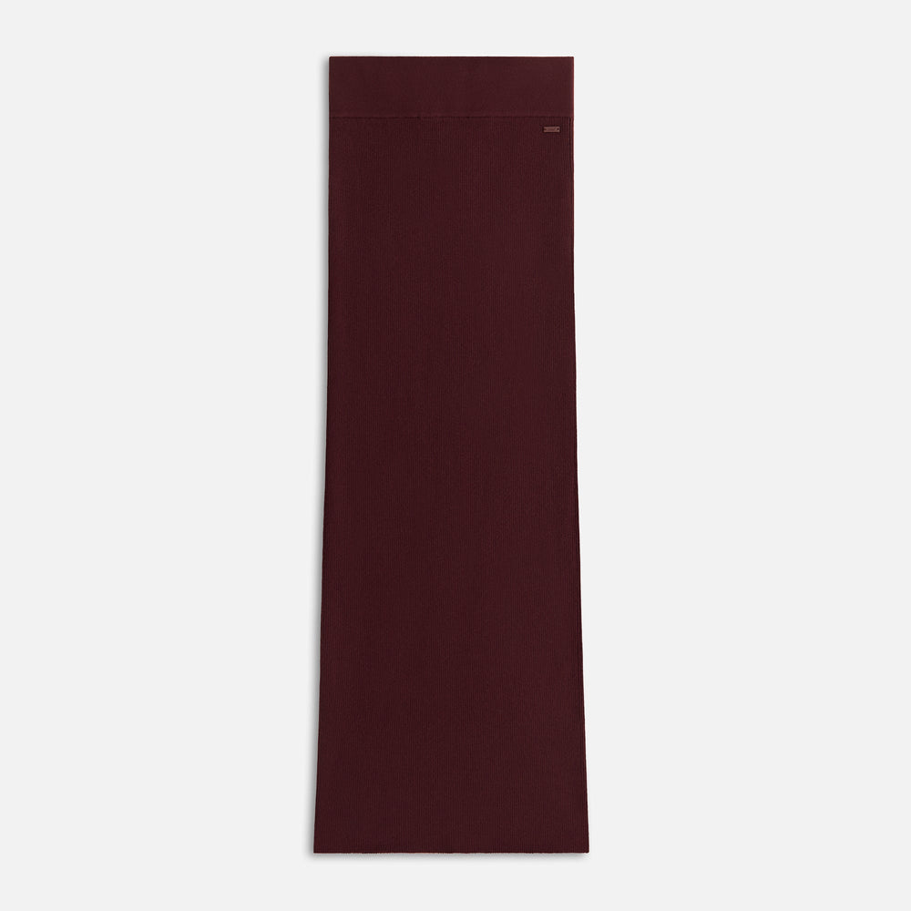 Kith Women Arys Rib Maxi Skirt - Magma | Kith Magma