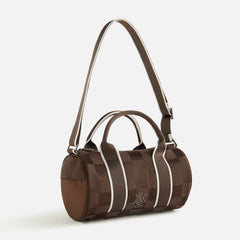 Kith Women Checkered Satin Mini Duffle Bag - Derby | Kith Derby