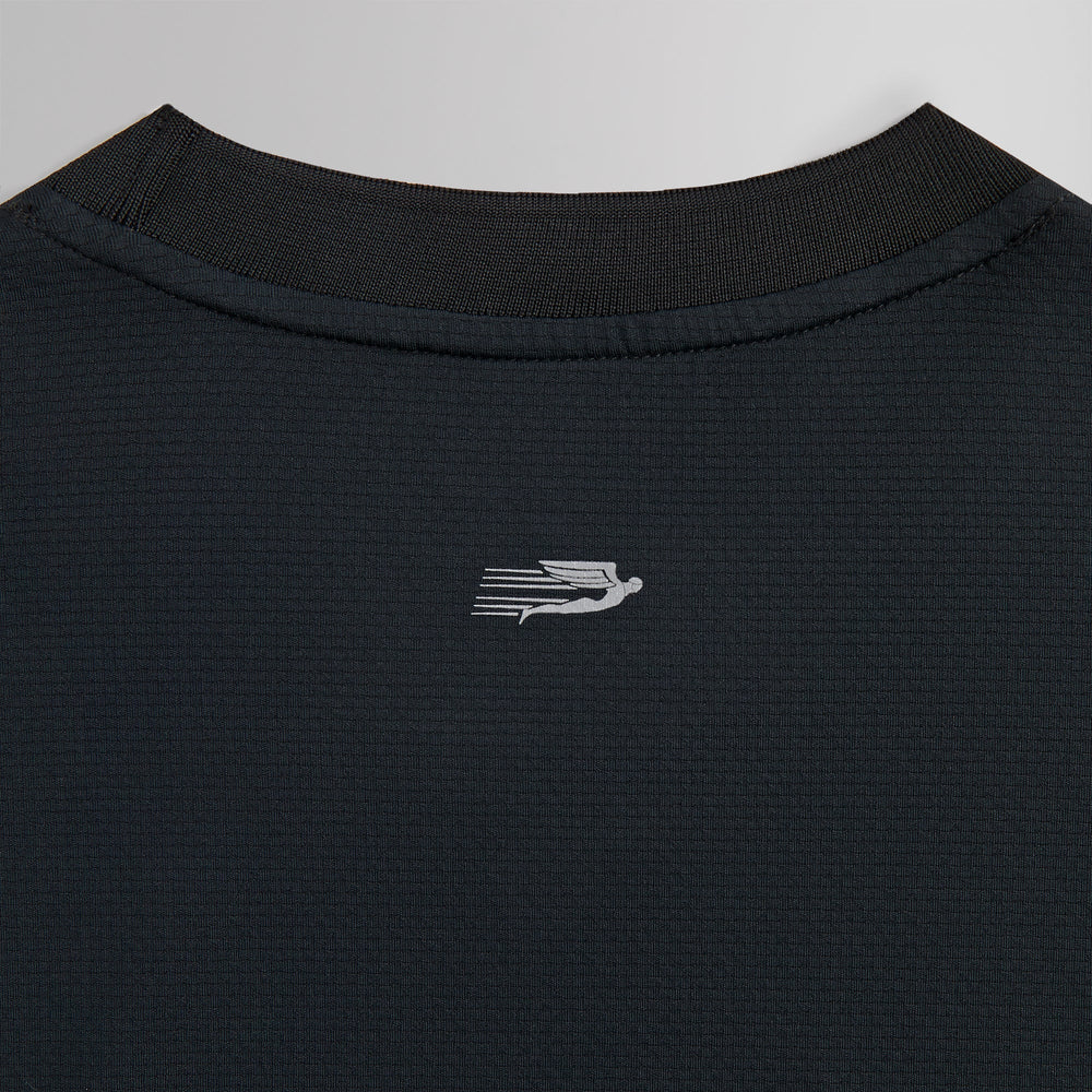 Kith Honeycomb Tech Heathrow Tee - Black | Kith Black