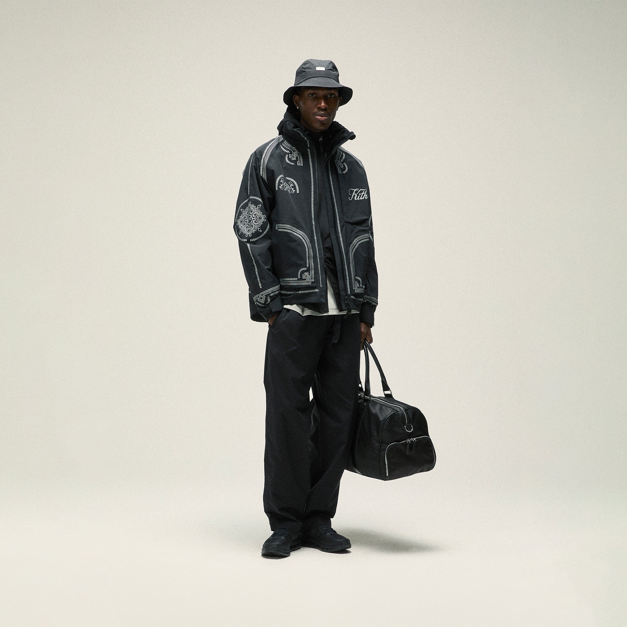 Kith Belted Callum Pant - Black | Kith Black