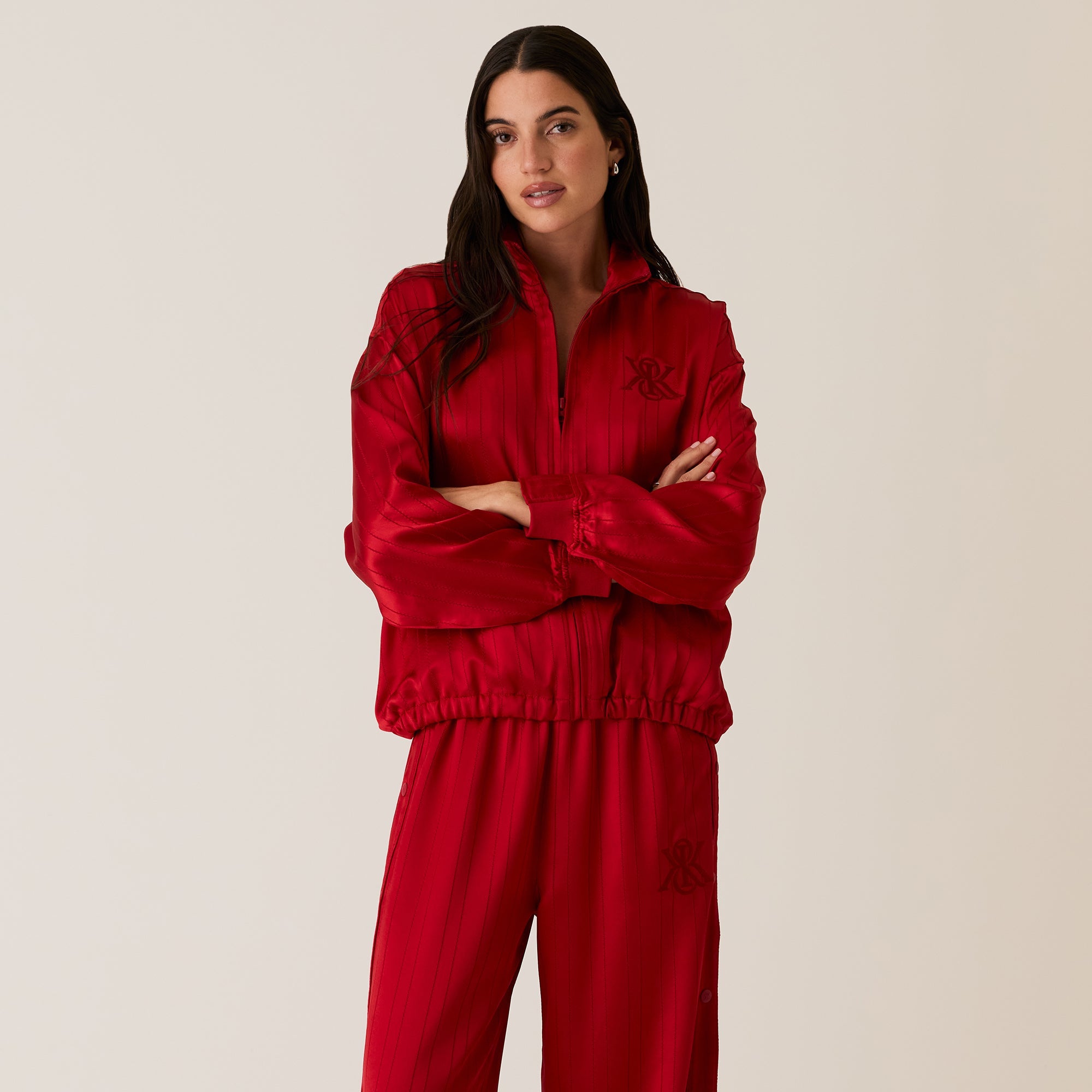 Kith Women Wrenley Crest Track Jacket - Retro | Kith Retro