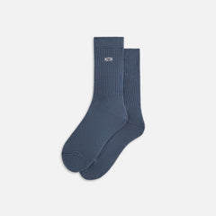 Kith Women Speed Logo Classic Crew Sock - Gotham | Kith Gotham