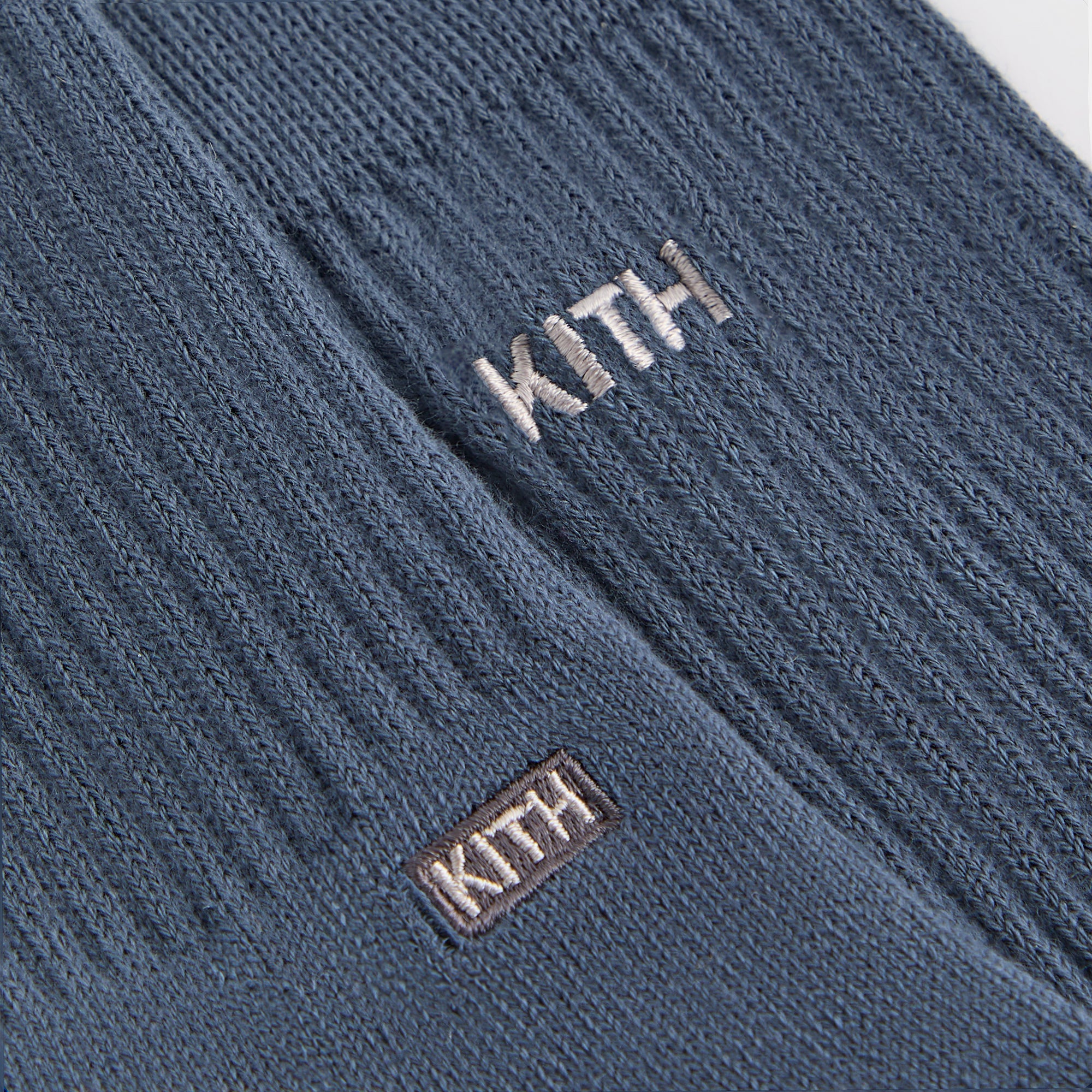 Kith Women Speed Logo Classic Crew Sock - Gotham | Kith Gotham