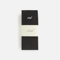 Kith Women Script Logo Leg Warmer - Black | Kith Black
