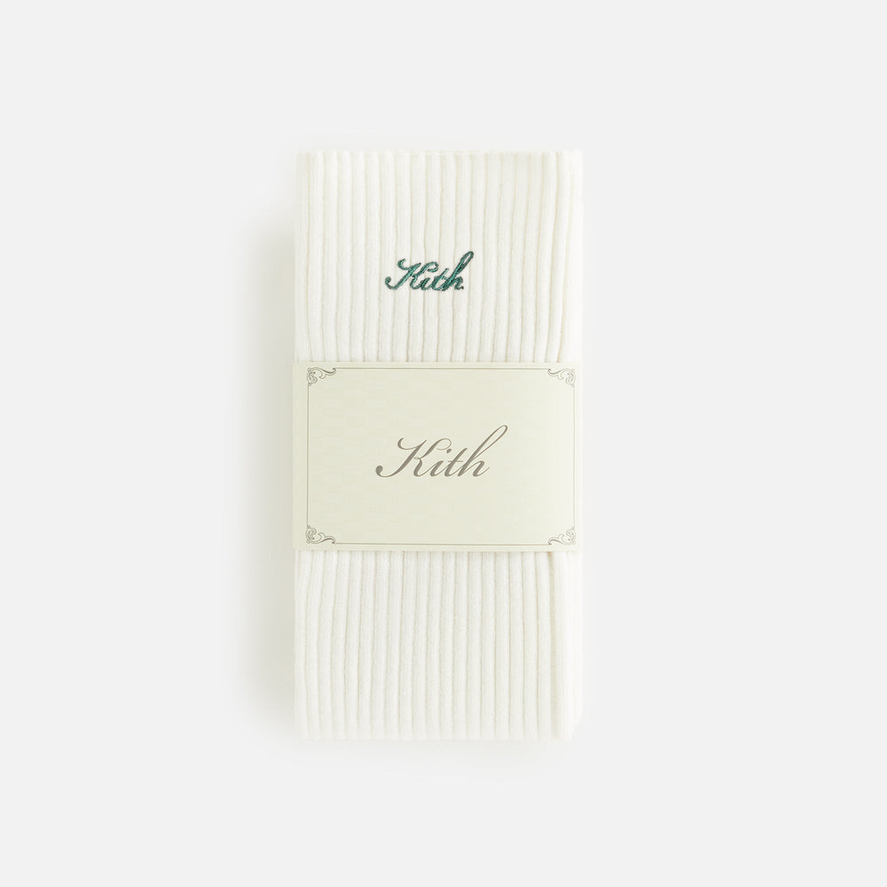 Kith Women Script Logo Leg Warmer - Whisper | Kith Whisper