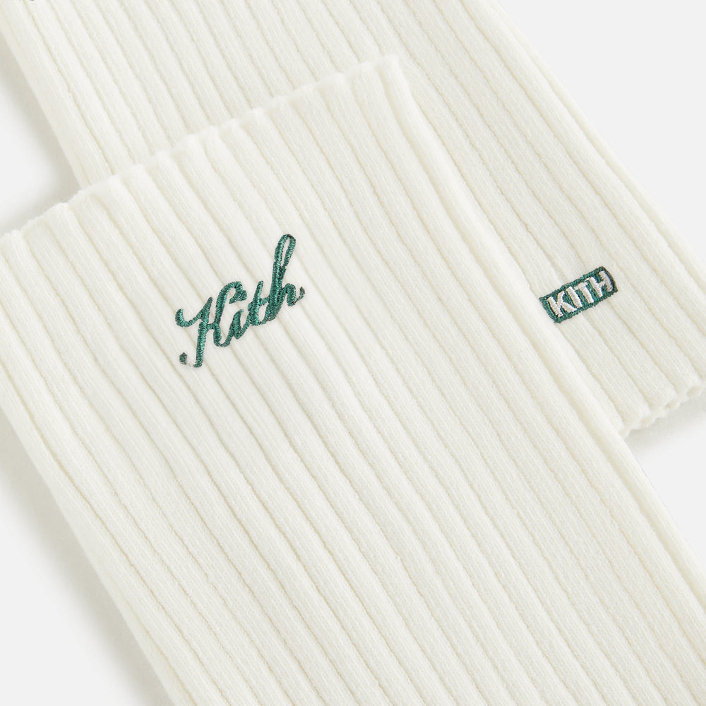 Kith Women Script Logo Leg Warmer - Whisper | Kith Whisper
