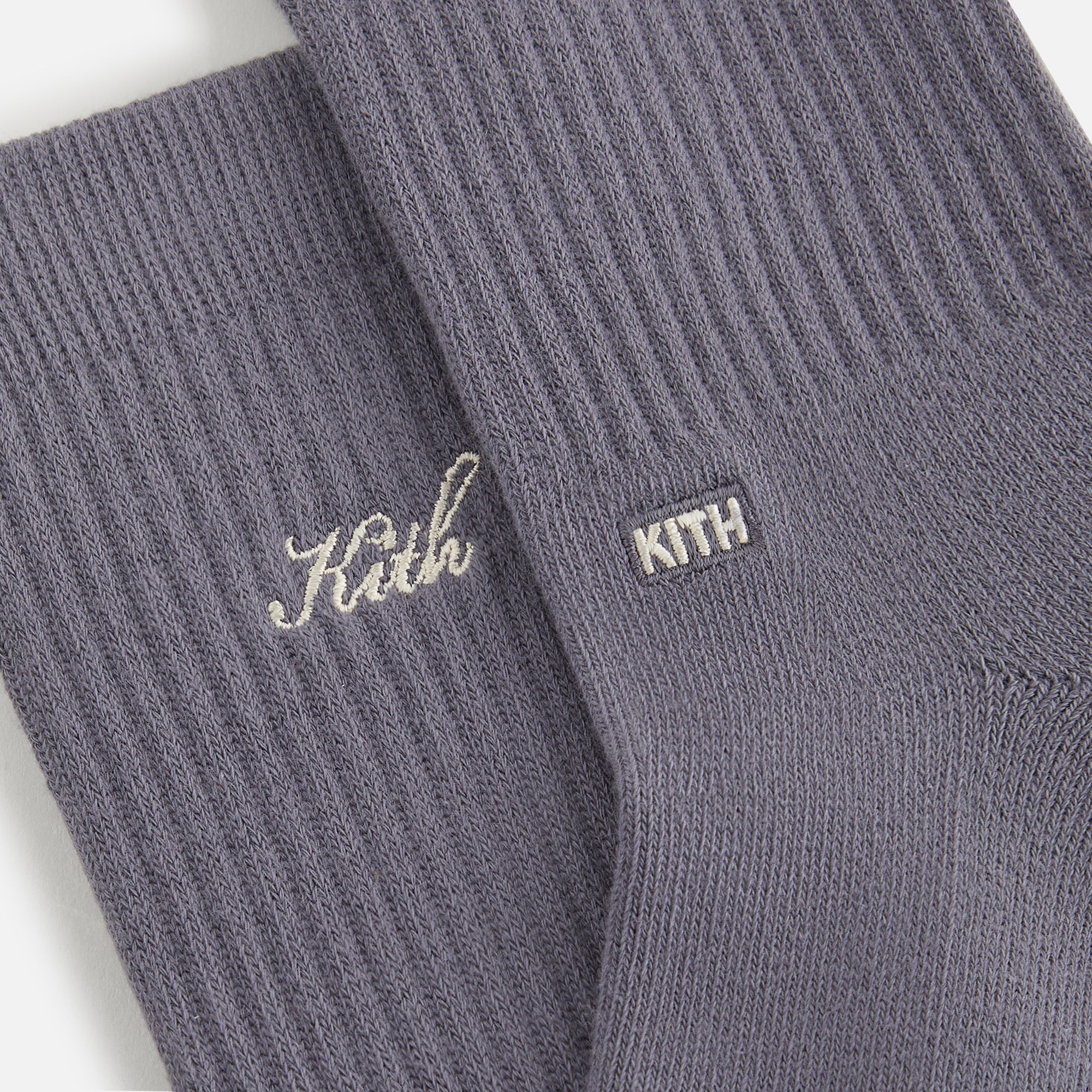 Kith Women Script Classic Crew Socks 3-Pack - Multi | Kith Multi