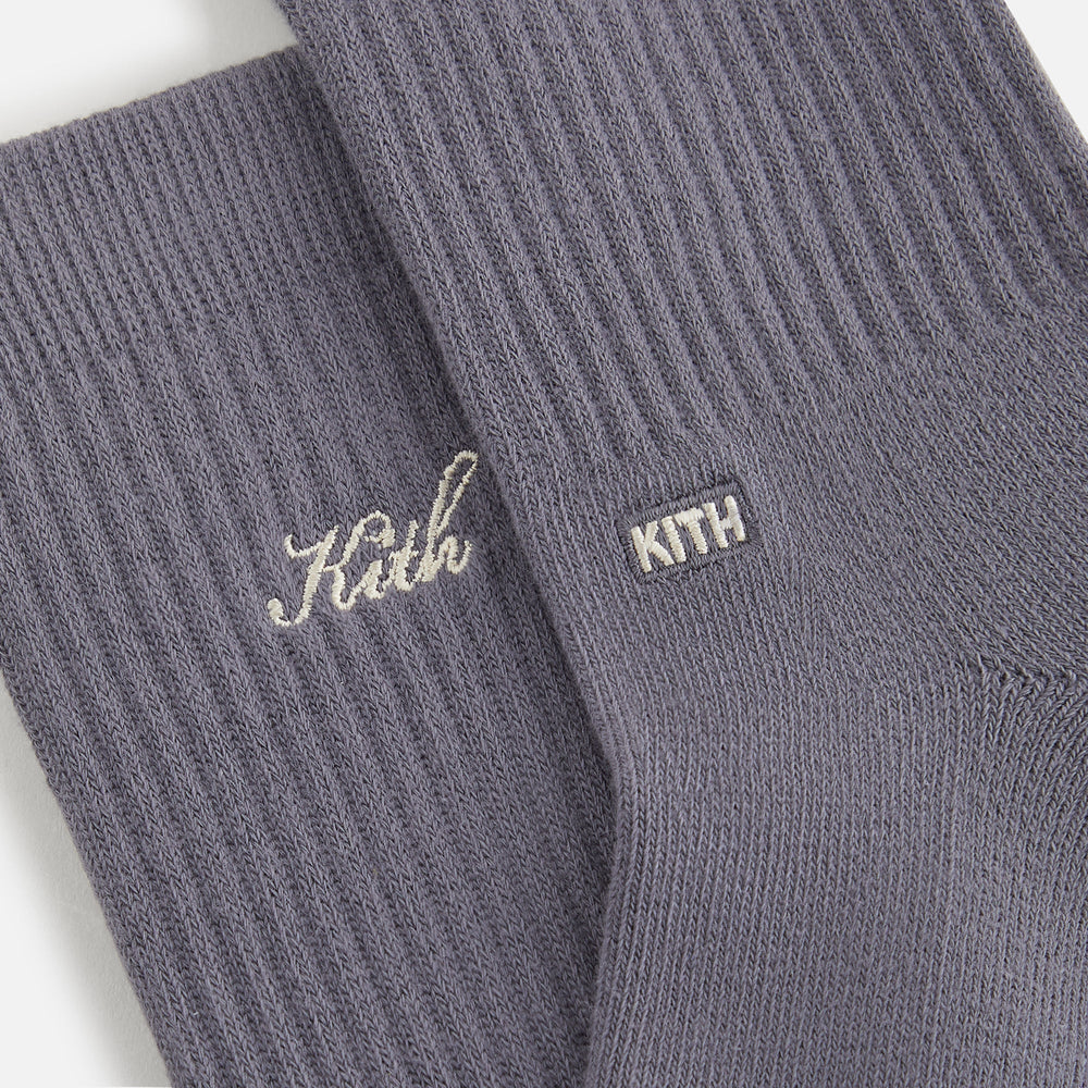 Kith Women Script Classic Crew Socks 3-Pack - Multi | Kith Multi