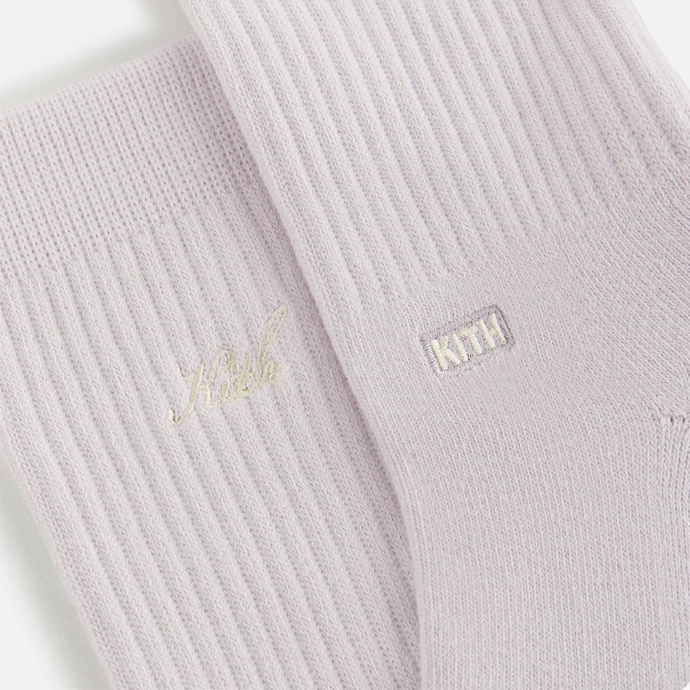 Kith Women Script Classic Crew Socks 3-Pack - Multi | Kith Multi