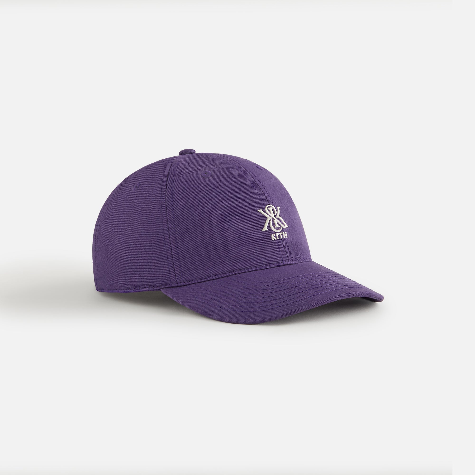 Kith Women Crest Embroidered Classic Cap - Nightshade | Kith Nightshade