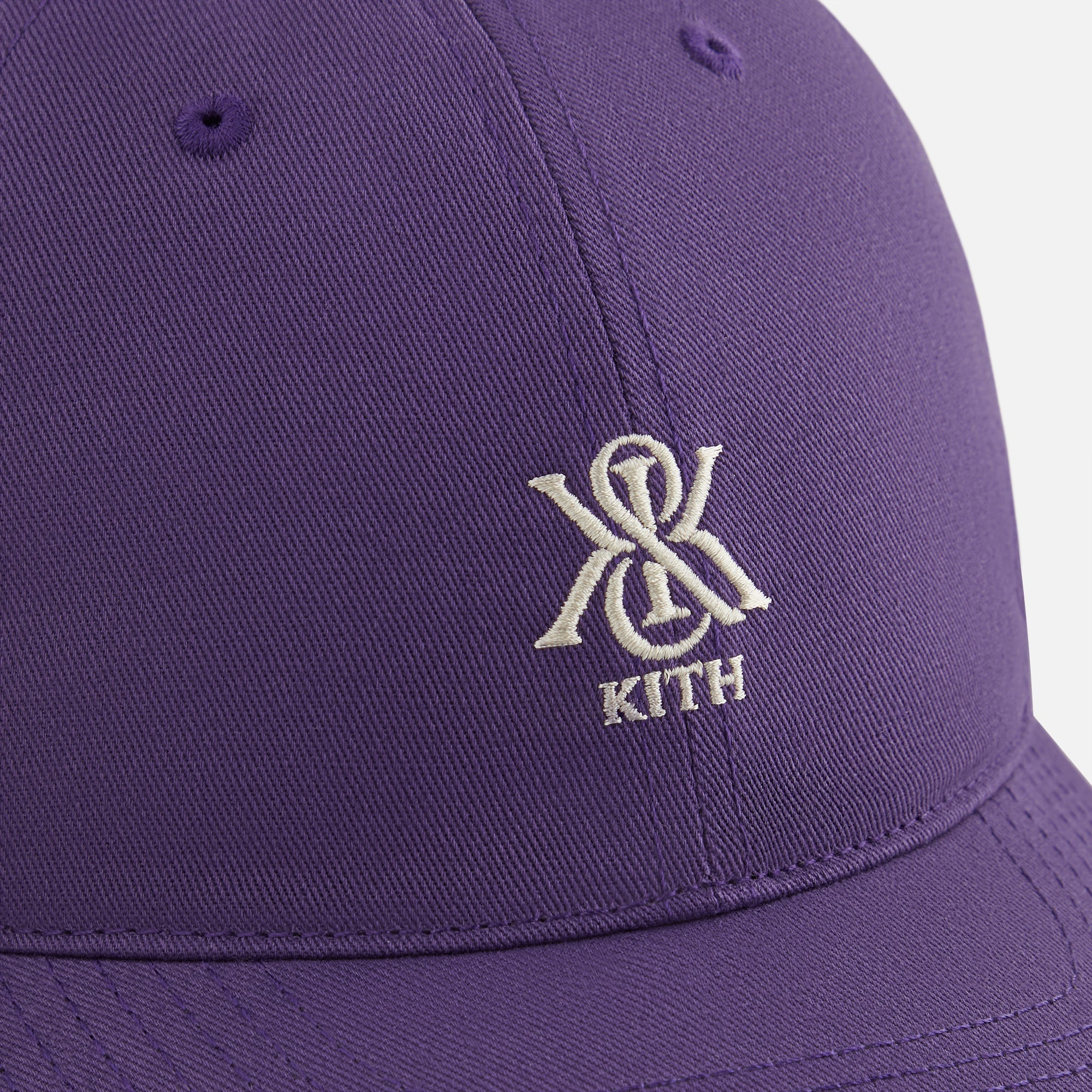 Kith Women Crest Embroidered Classic Cap - Nightshade | Kith Nightshade