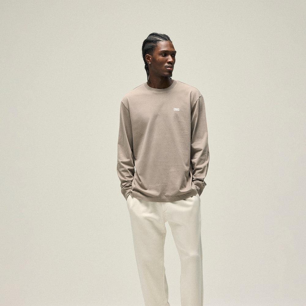 Kith Long Sleeve LAX Tee - Quicksand | Kith Quicksand