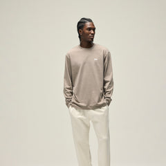 Kith Long Sleeve LAX Tee - Quicksand | Kith Quicksand
