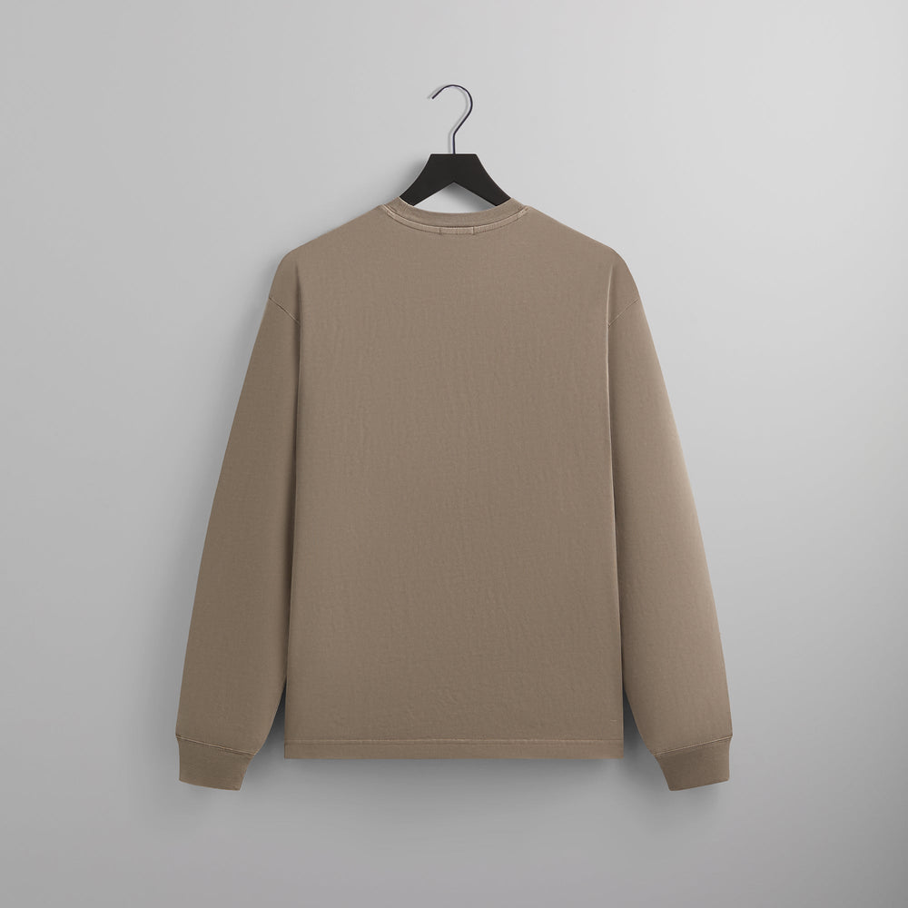 Kith Long Sleeve LAX Tee - Quicksand | Kith Quicksand