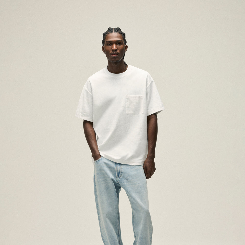 Kith Short Sleeve Quinn Tee - White | Kith White