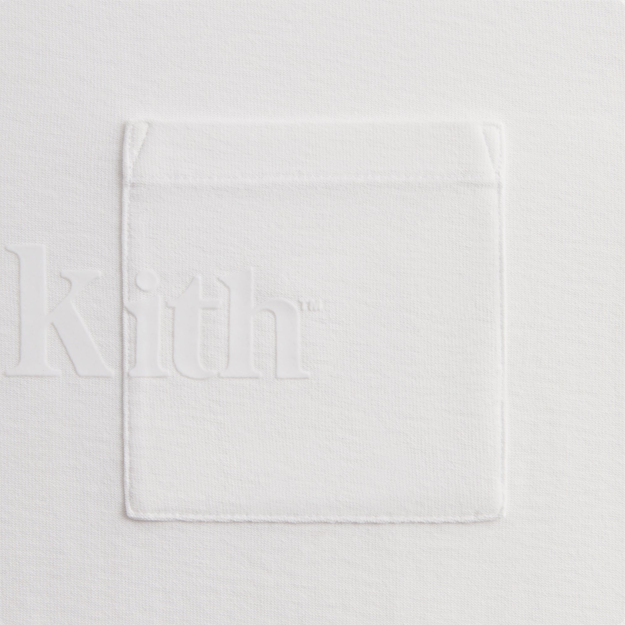 Kith Long Sleeve Quinn Tee - White | Kith White