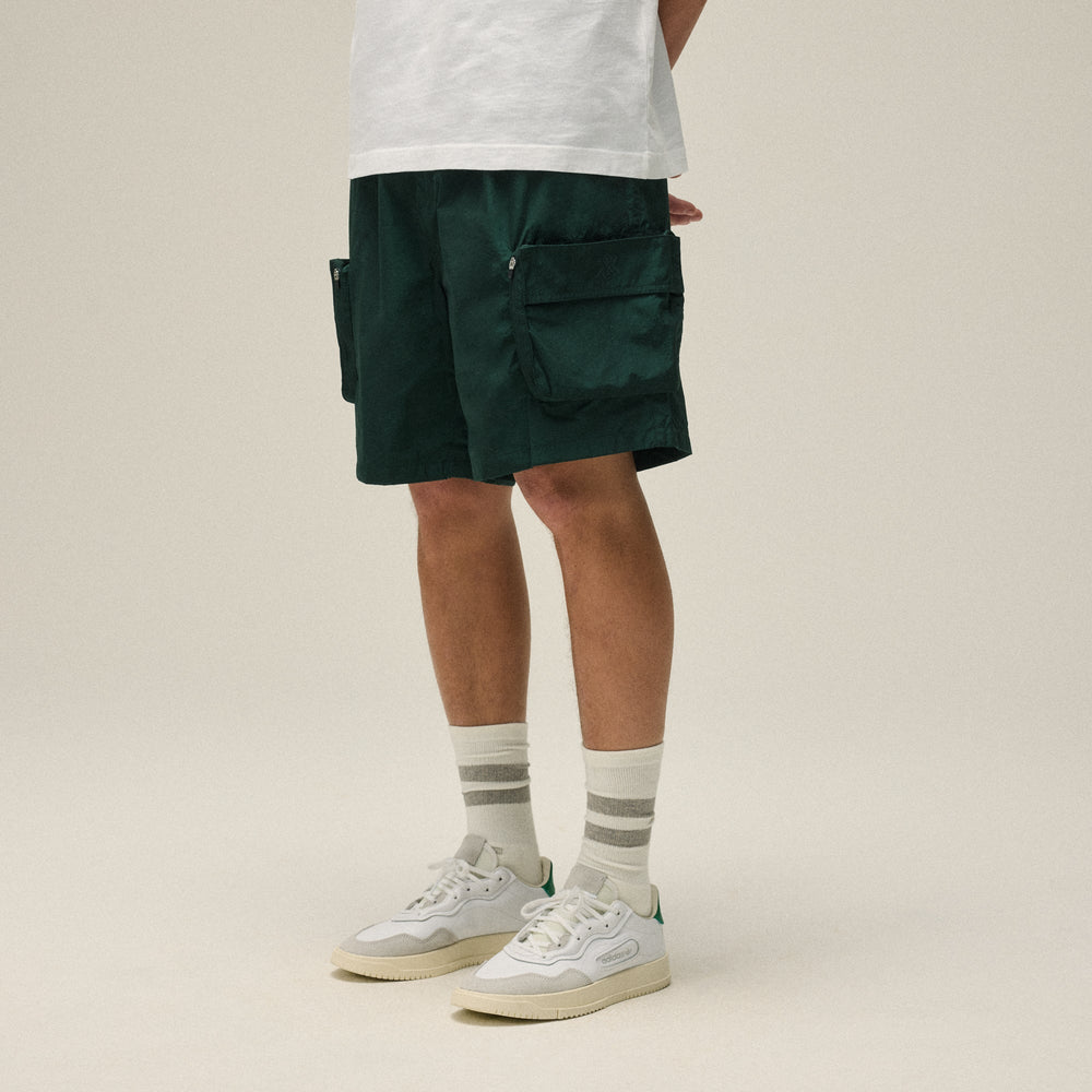 Kith Wrinkle Nylon Evan Cargo Short - Stadium | Kith Stadium