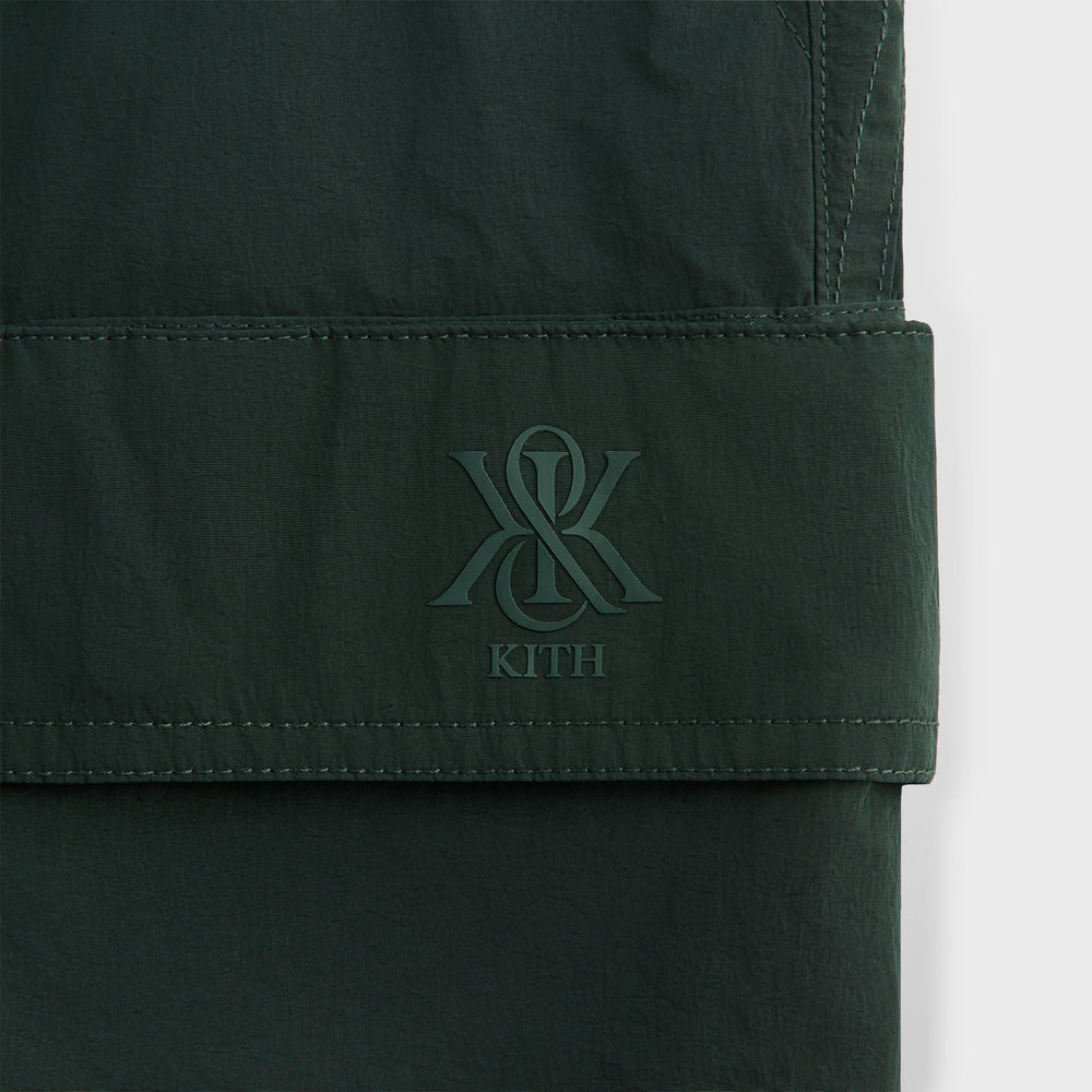 Kith Wrinkle Nylon Evan Cargo Short - Stadium | Kith Stadium