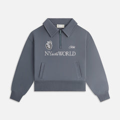 Kith Kids Nelson Quarter Zip Rugby - Torpedo | Kith Torpedo