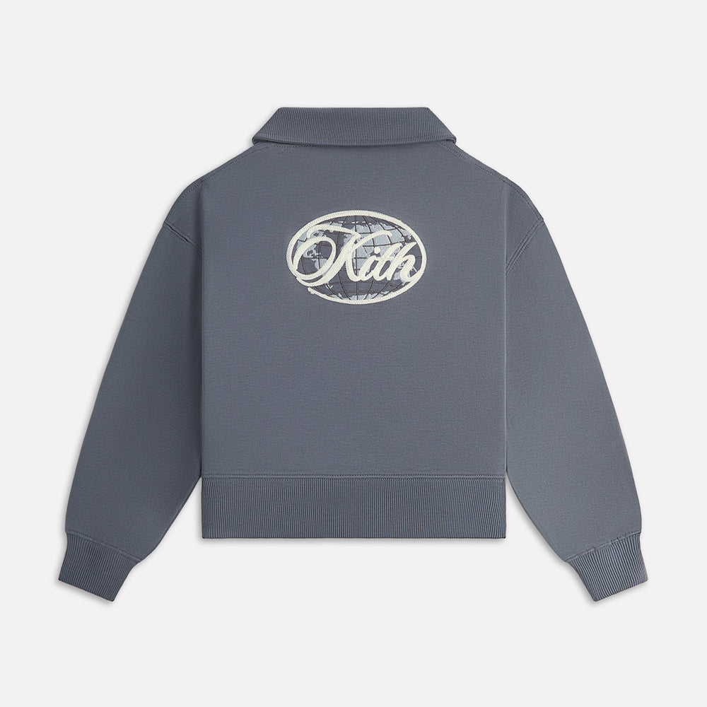 Kith Kids Nelson Quarter Zip Rugby - Torpedo | Kith Torpedo