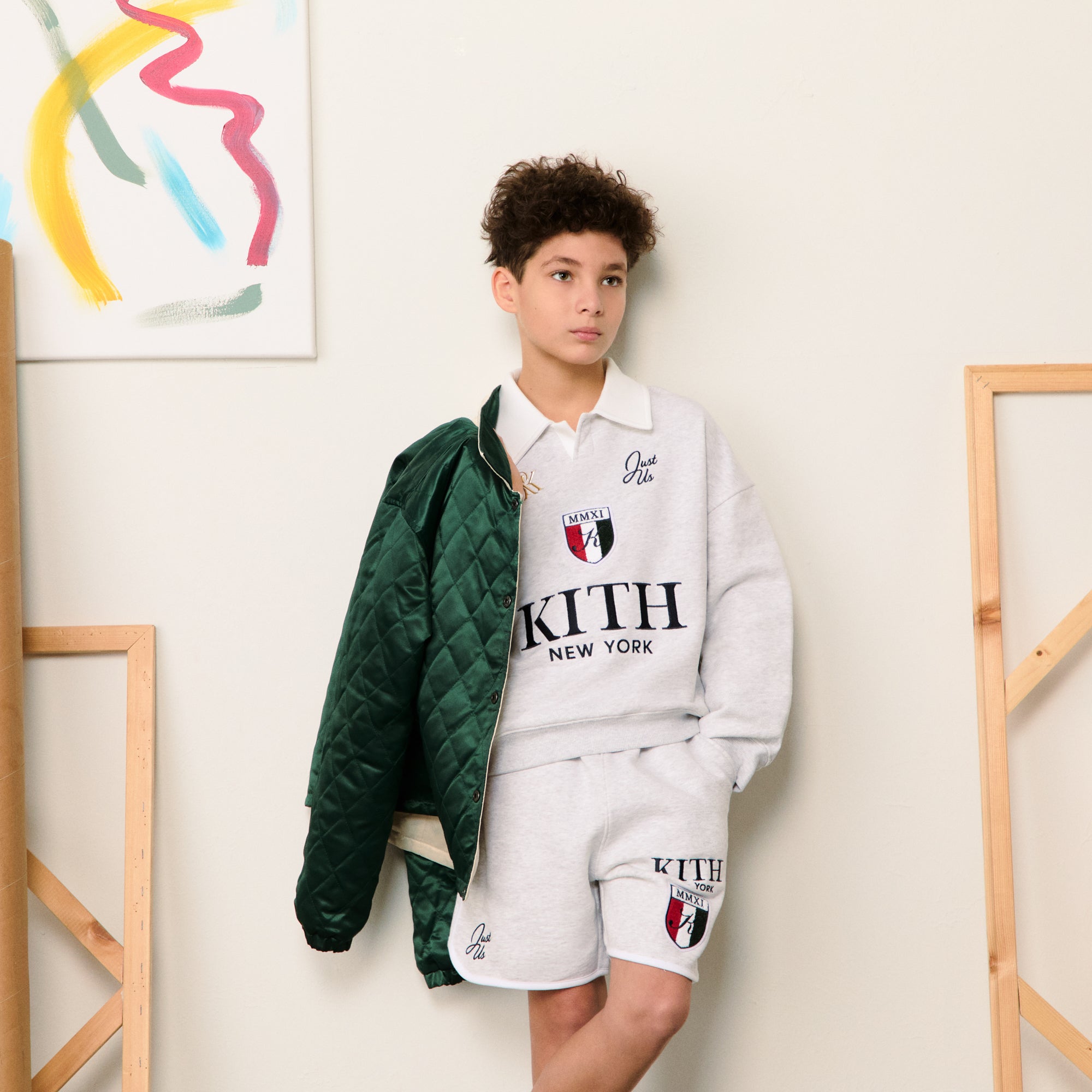 Kith Kids Reversible Coaches Jacket - Stadium | Kith Stadium