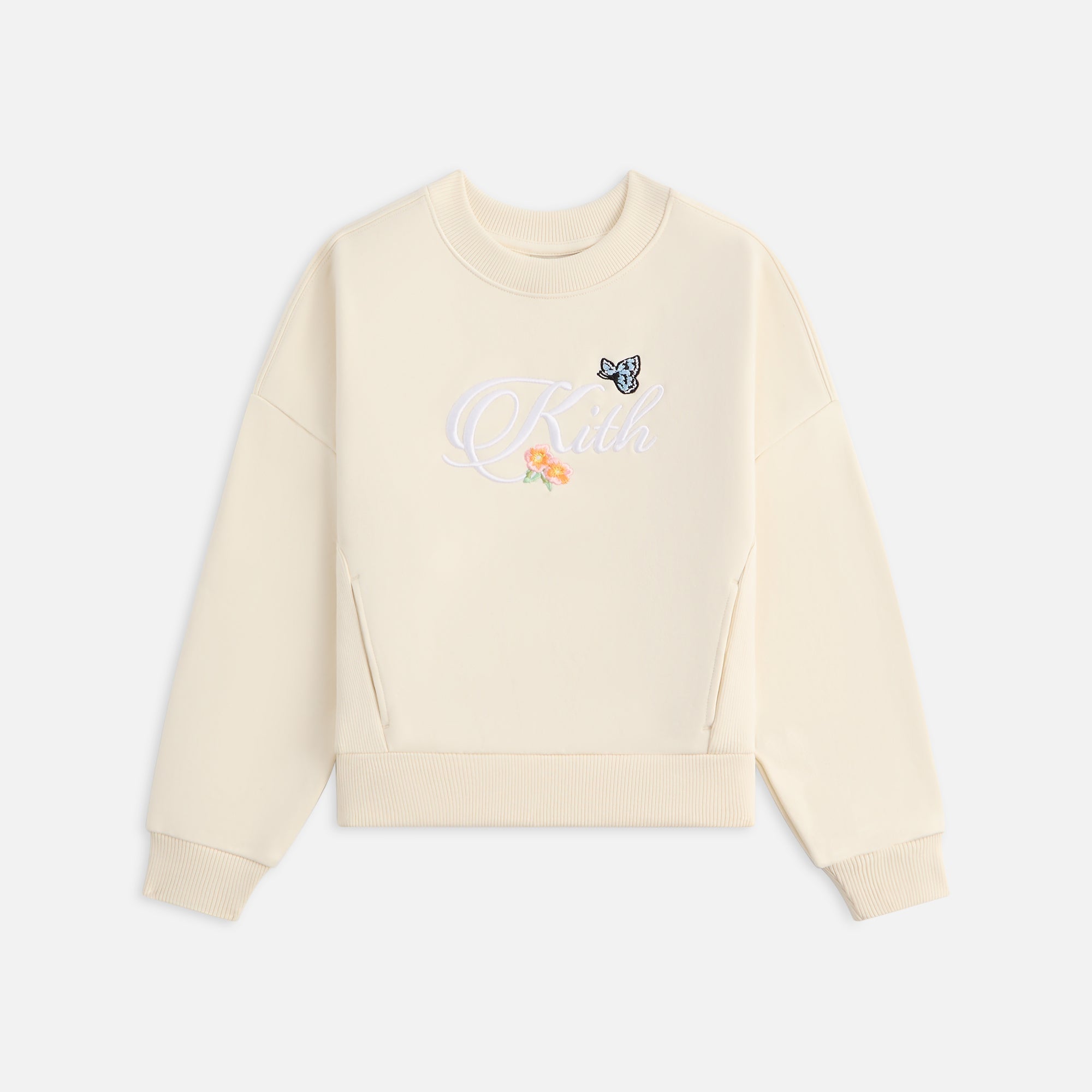 Kith Kids Script Nelson Crewneck - Silk | Kith Silk