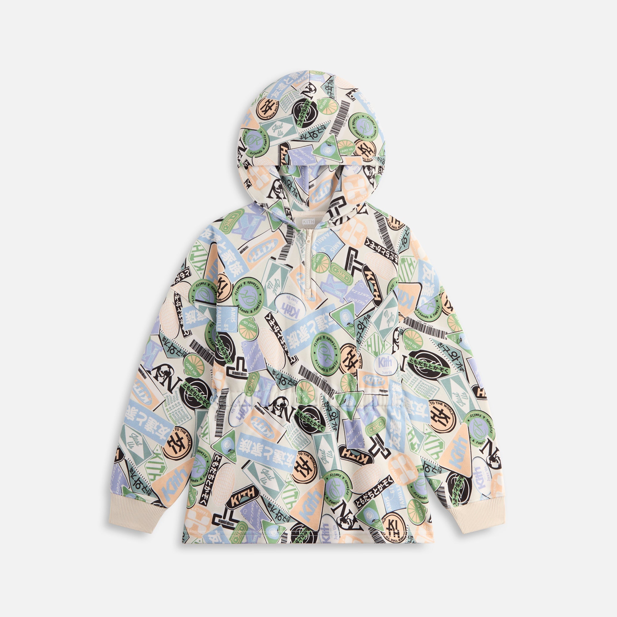 Kith Kids Friends & Family Hoodie Dress - Sandrift | Kith Sandrift